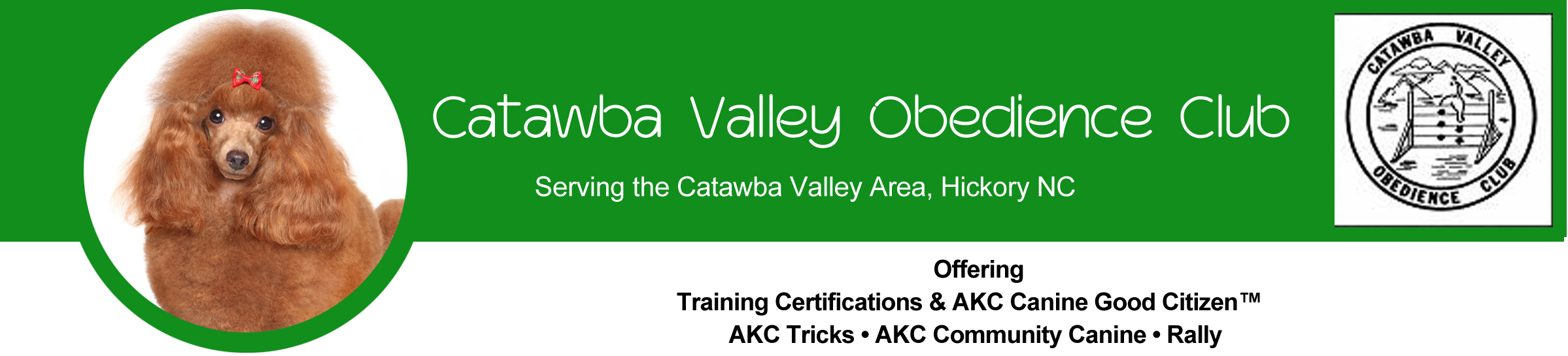 Catawba Valley Obedience Club, Hickory NC